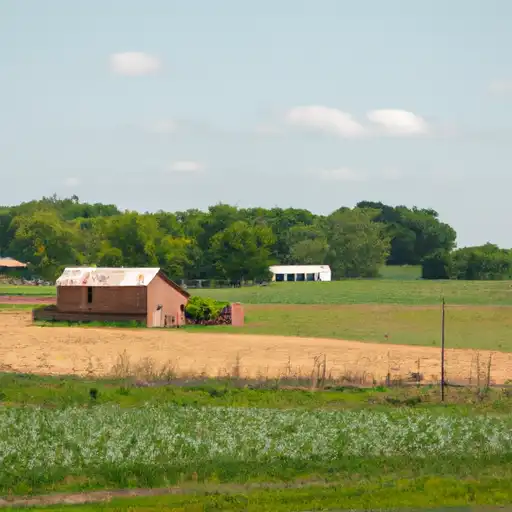 Rural homes in Shelby, Illinois