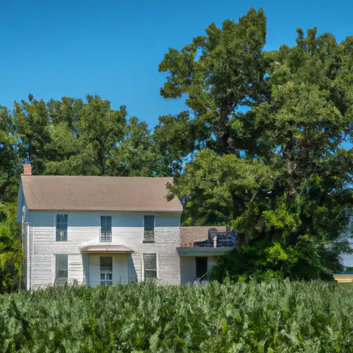 Rural homes in Stark, Illinois