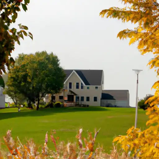 Rural homes in Wabash, Illinois