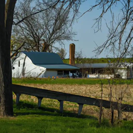 Rural homes in Washington, Illinois