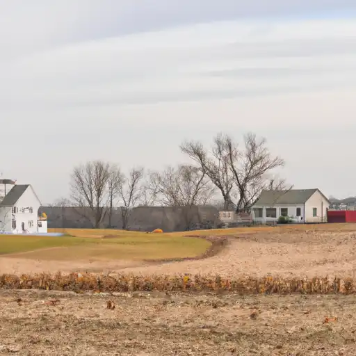 Rural homes in Woodford, Illinois