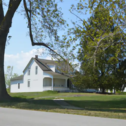 Rural homes in Daviess, Indiana