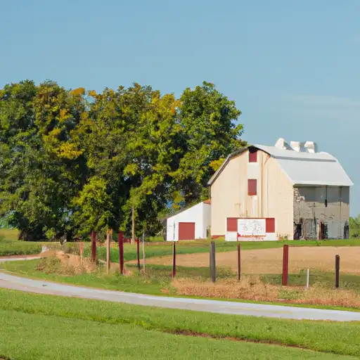 Rural homes in Decatur, Indiana