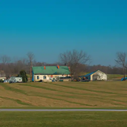 Rural homes in Floyd, Indiana