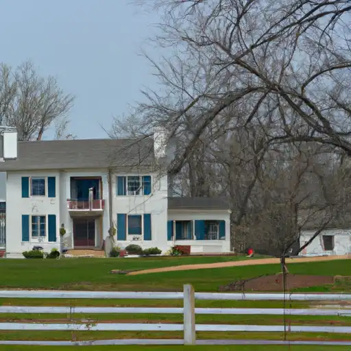 Rural homes in Franklin, Indiana