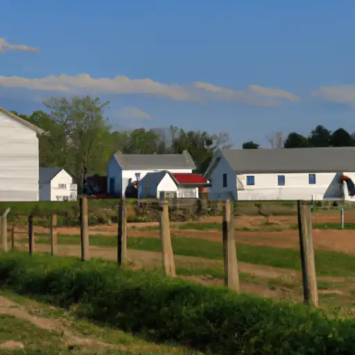 Rural homes in Jennings, Indiana