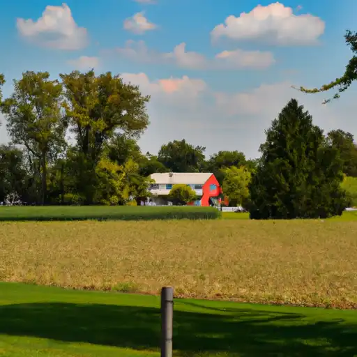 Rural homes in Orange, Indiana