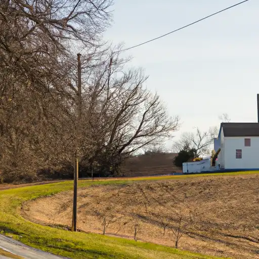 Rural homes in Putnam, Indiana