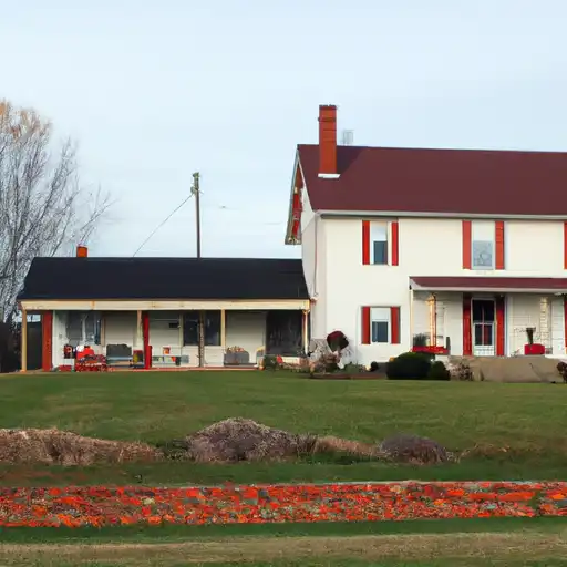 Rural homes in Ripley, Indiana