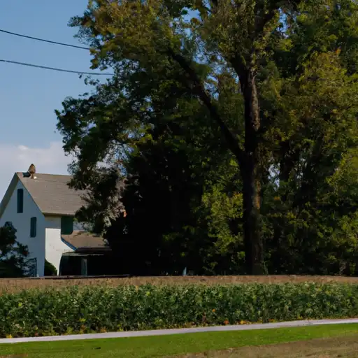 Rural homes in Starke, Indiana