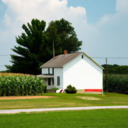 Rural homes in Wabash, Indiana
