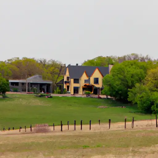 Rural homes in Anderson, Kansas