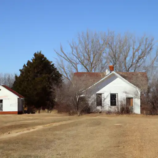 Rural homes in Barton, Kansas