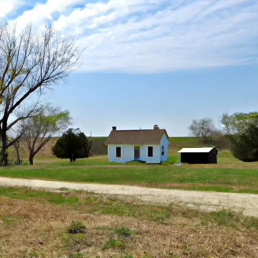 Rural homes in Bourbon, Kansas