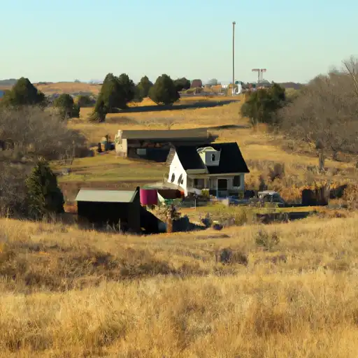 Rural homes in Brown, Kansas