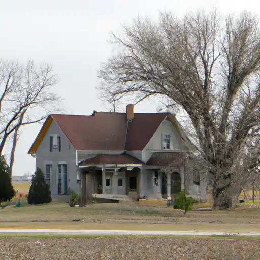 Rural homes in Clark, Kansas