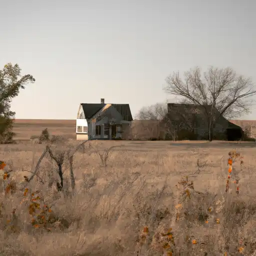 Rural homes in Coffey, Kansas
