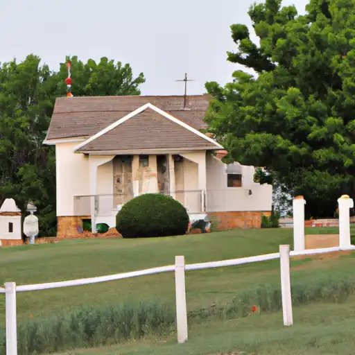 Rural homes in Cowley, Kansas