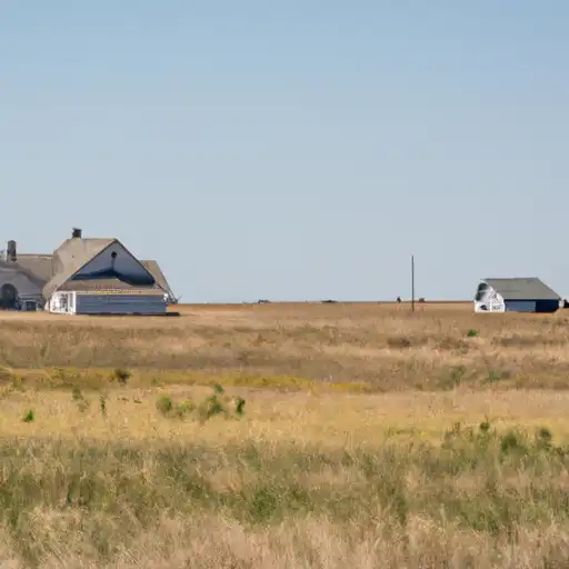 Rural homes in Dickinson, Kansas