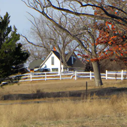 Rural homes in Douglas, Kansas