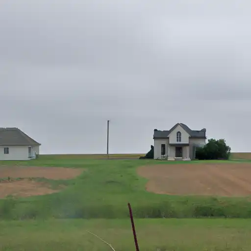Rural homes in Hamilton, Kansas
