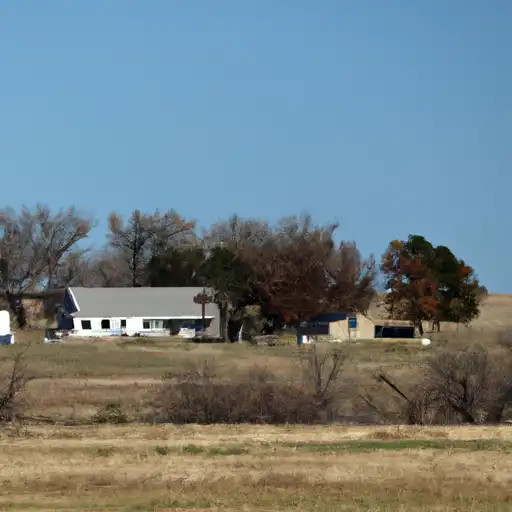 Rural homes in Harvey, Kansas