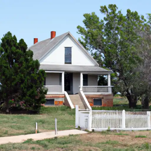 Rural homes in Jackson, Kansas