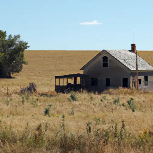 Rural homes in Kearny, Kansas