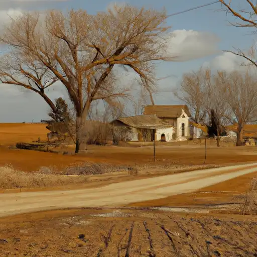 Rural homes in Logan, Kansas