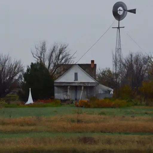 Rural homes in Marion, Kansas