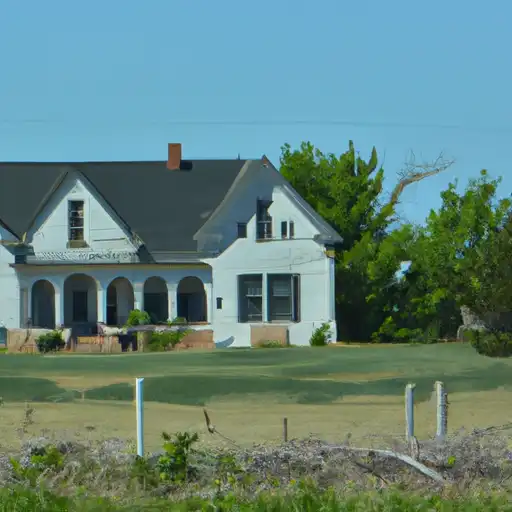 Rural homes in Marshall, Kansas