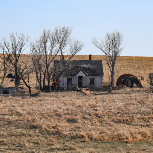 Rural homes in Montgomery, Kansas