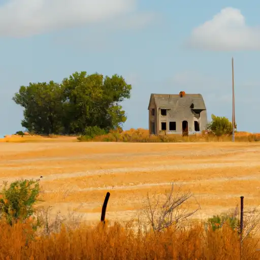 Rural homes in Morris, Kansas