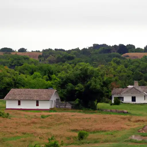 Rural homes in Nemaha, Kansas