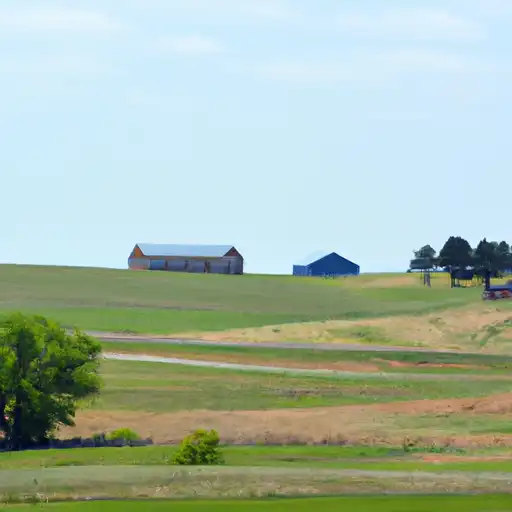 Rural homes in Ottawa, Kansas