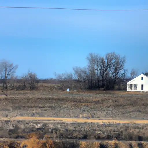 Rural homes in Pratt, Kansas