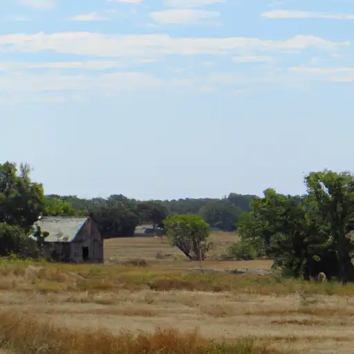 Rural homes in Republic, Kansas