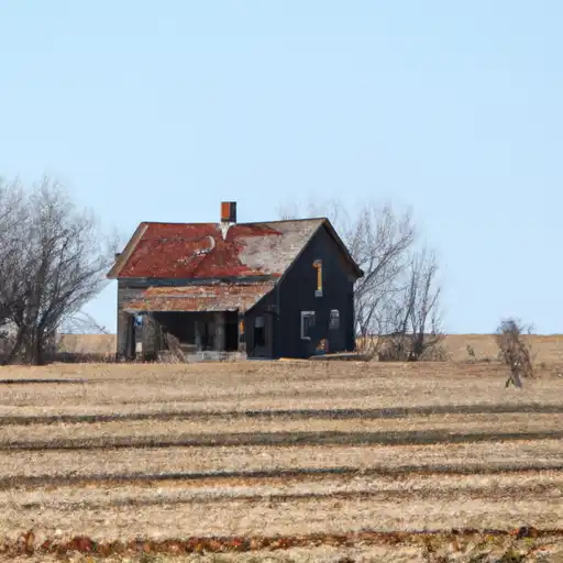 Rural homes in Riley, Kansas