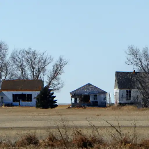 Rural homes in Rooks, Kansas