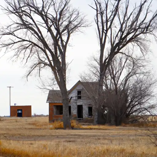 Rural homes in Saline, Kansas