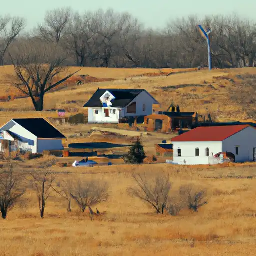 Rural homes in Scott, Kansas
