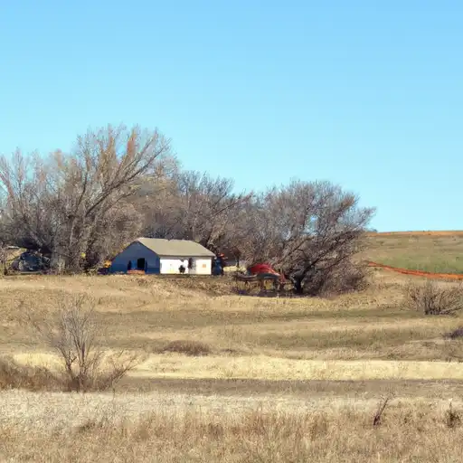 Rural homes in Stafford, Kansas
