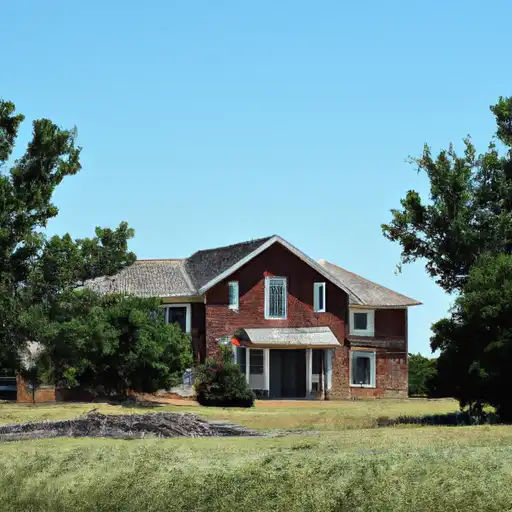 Rural homes in Thomas, Kansas