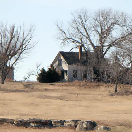 Rural homes in Wabaunsee, Kansas