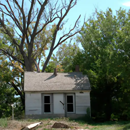 Rural homes in Wyandotte, Kansas