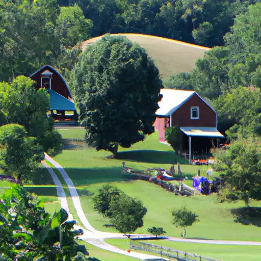 Rural homes in Bell, Kentucky