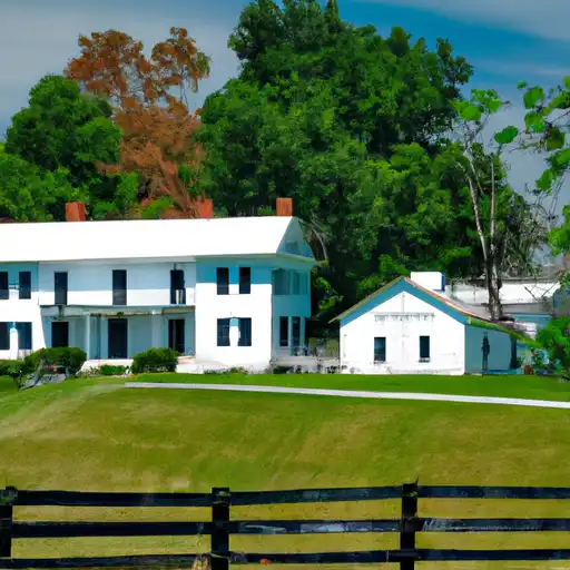 Rural homes in Boyd, Kentucky