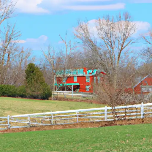 Rural homes in Calloway, Kentucky