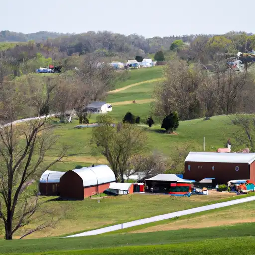 Rural homes in Clinton, Kentucky