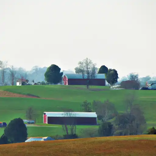 Rural homes in Daviess, Kentucky
